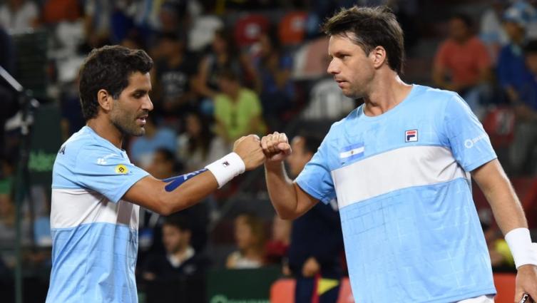 Copa Davis Argentina se despertó a tiempo para barrer a Colombia
