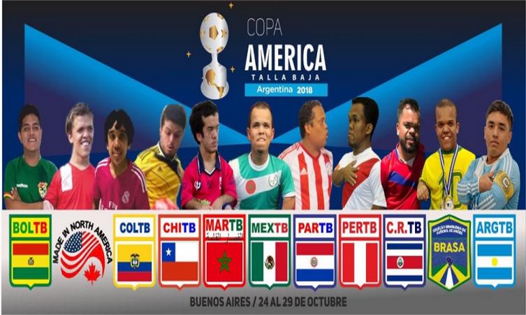 Se viene la Copa América De Fútbol De Talla Baja