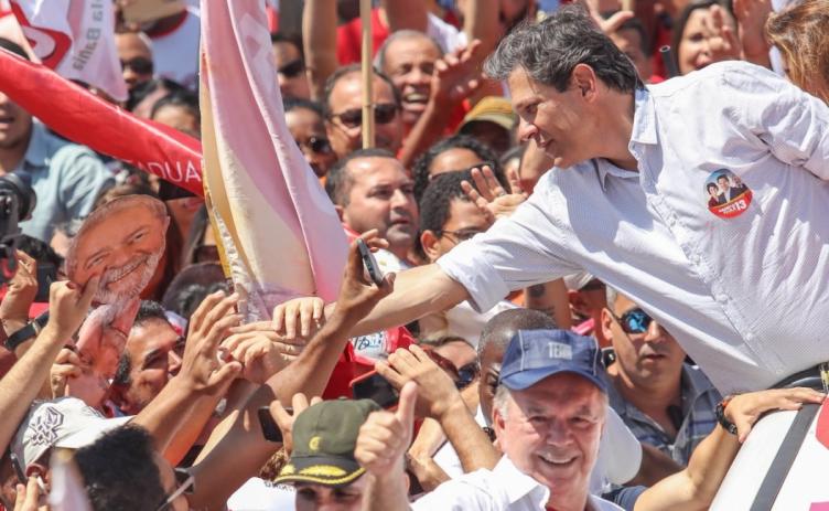 Brasil: Haddad ya está segundo en las encuestas y se perfila para el balotaje