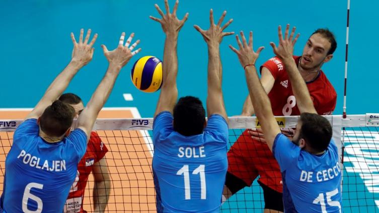 Con Velasco en la tribuna, Argentina cayó ante Serbia y extinguió sus chances de avanzar