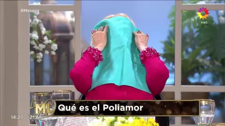 En lo de Mirtha Legrand se burlaron del apellido de un practicante del “poliamor” 