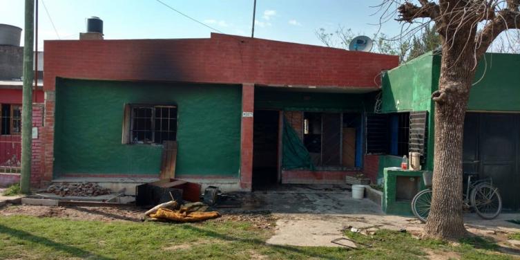 El incendio de la casa fue accidental