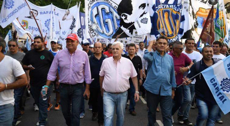 Cuarto paro general de la CGT contra el Gobierno nacional