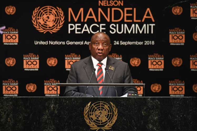 Líderes de África Austral destacan ideales de paz de Nelson Mandela