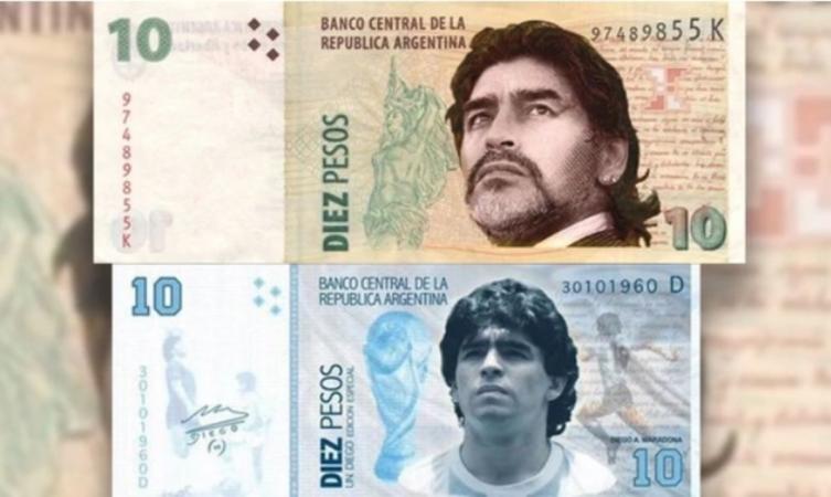 El día que Guido Sandleris pidió que Diego Maradona esté en el billete de 10 pesos