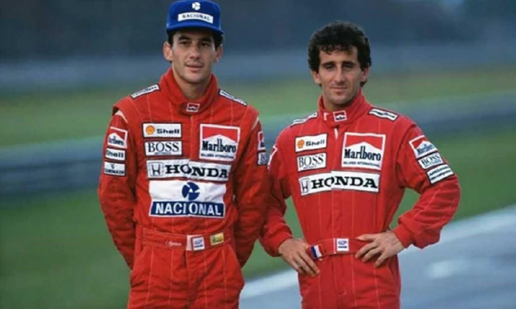 Alain Prost sorprendió al contar intimidades sobre su relación con Ayrton Senna
