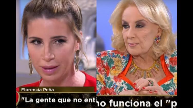 Mirtha, a Flor Peña: 