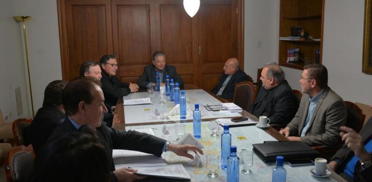 Reunión con Autoridades Eclesiásticas 