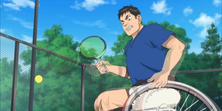 El tenis adaptado, en animé