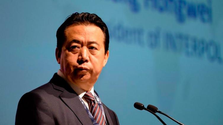 Desapareció el presidente de Interpol Meng Hongwei