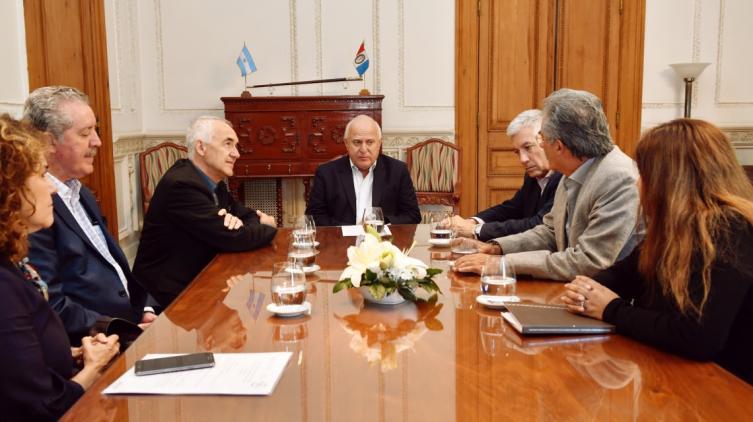 Lifschitz se reunió con el arquitecto español Alfonso Vegara  