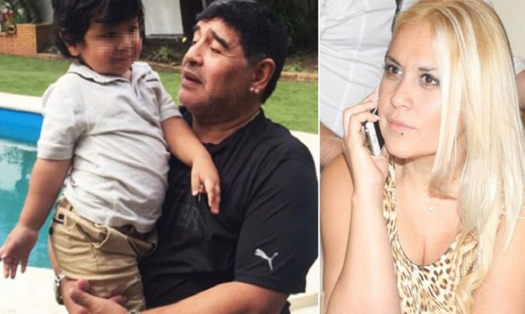 Maradona va por la tenencia del hijo de Verónica Ojeda: 