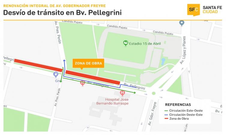 Obras de Renovación de Avenida Freyre  