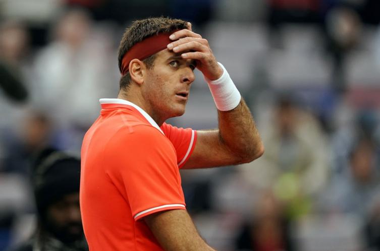 Del Potro, tras la sufrida victoria del debut en Shanghai: “No fue fácil para mí jugar hoy”
