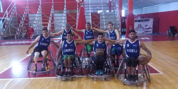 Básquet adaptado: Cideli, a la final de la Liga Nacional