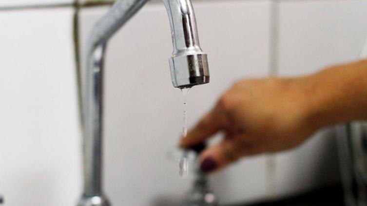 Habrá baja presión de agua en dos barrios