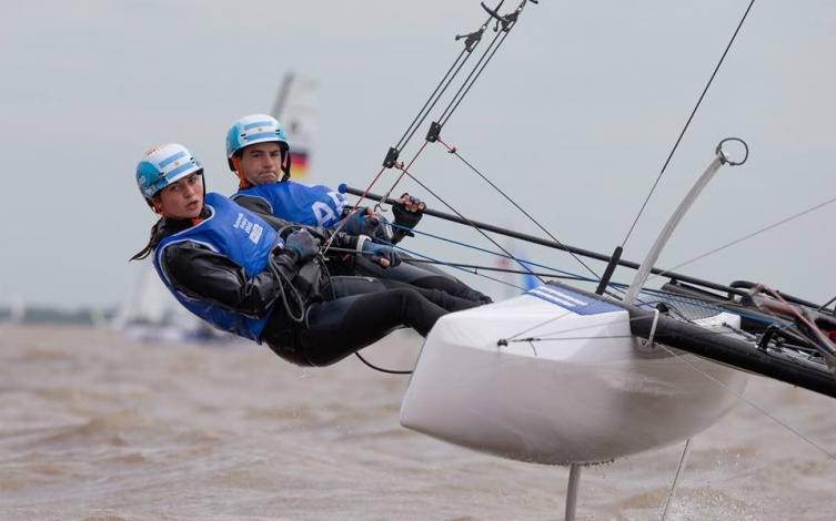 Otra medalla de oro para la Argentina: Dante Cittadini y Teresa Romairone, en vela