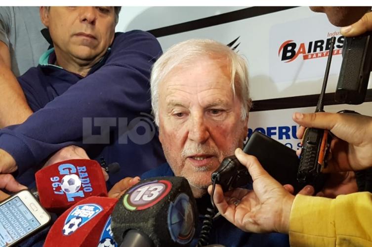 Vignatti habló de las inferiores, Pinilla y el conflicto con Utedyc