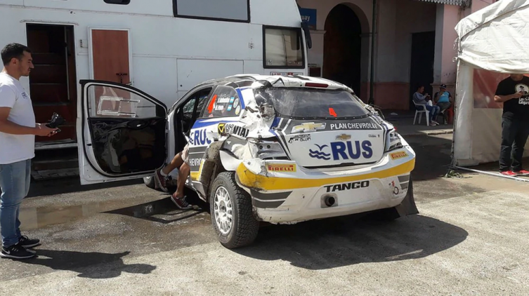 El video del asombroso accidente que sufrió David Nalbandian en el rally de Entre Ríos