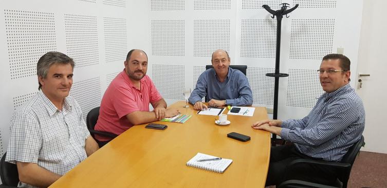 Borla se reunió con ministros del Gabinete Provincial