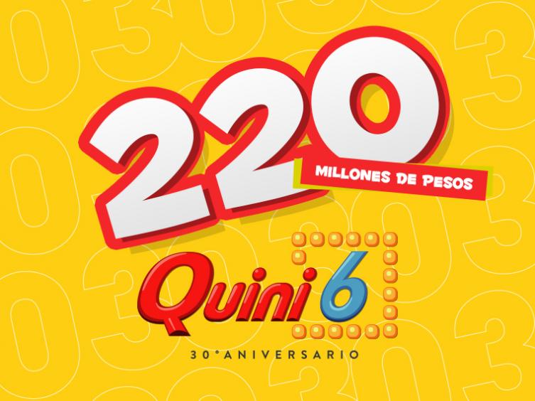Este domingo el Quini 6 sorteará $220 millones