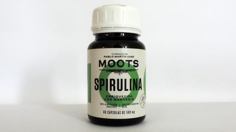 Producto alimenticio Spirulina enriquecida con magnesio  