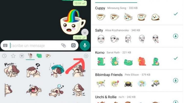 WhatsApp: conocé qué son y cómo usar los nuevos Stickers