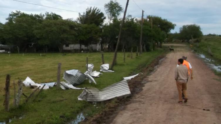 La provincia atiende la emergencia en Colonia Teresa 
