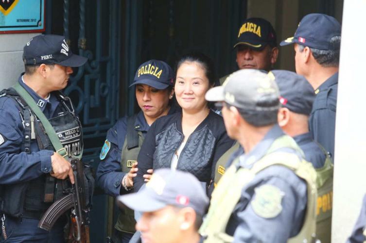 Keiko Fujimori ya está en la cárcel donde cumplirá los 36 meses de prisión preventiva