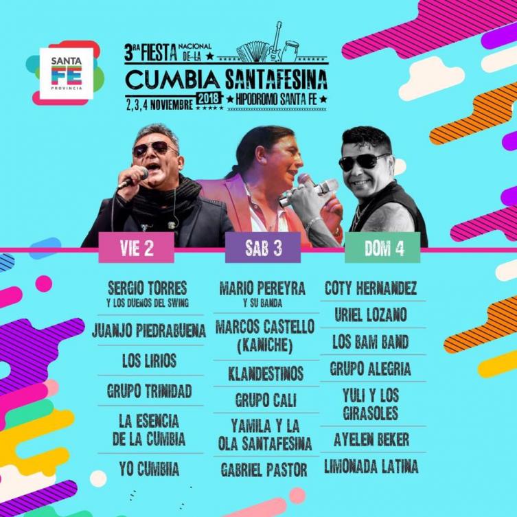 Comenzó la Fiesta Nacional de la Cumbia