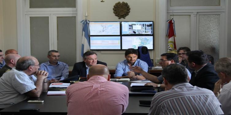 Pullaro recibió a las autoridades del departamento San Cristóbal 