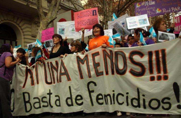 Hubo un femicidio cada 13 días en la provincia
