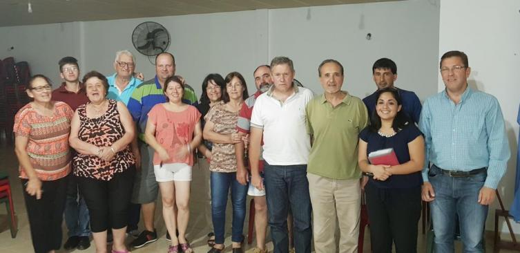 Borla en jardines municipales y el centro de educación física nº 23 