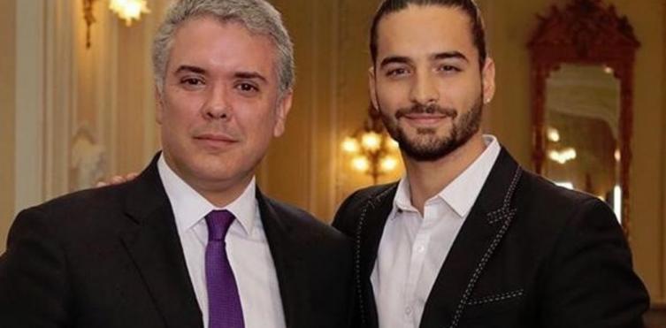 Maluma se reunió con el Presidente de Colombia y cientos de fans lo destrozaron