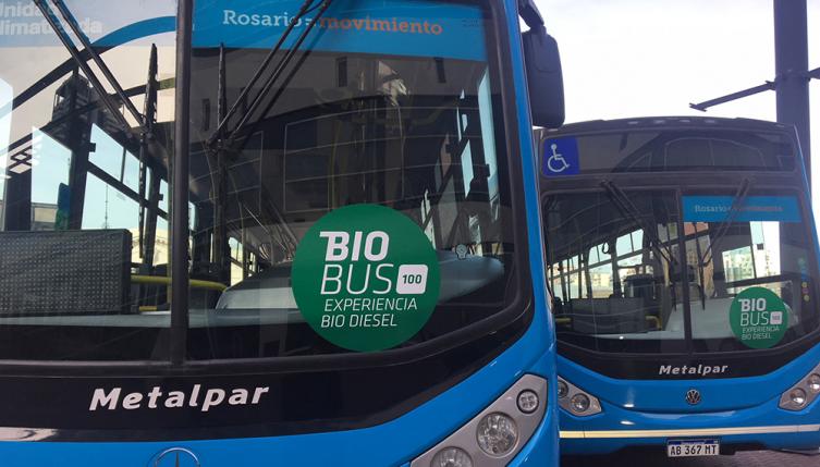 Santa Fe utilizará biodiesel puro en el transporte público