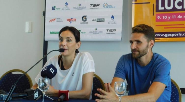 Luciana Aymar se encuentra en Santa Fe