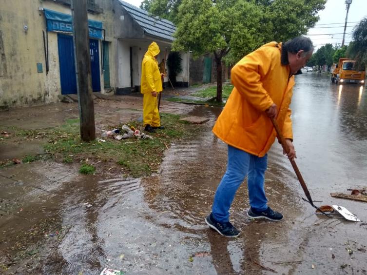 Llovieron más de 155 mm en la ciudad