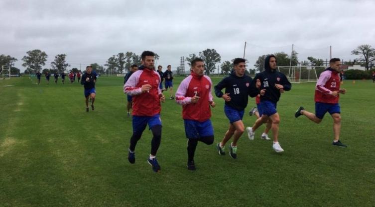 Unión inició un entrenamiento fuerte en el comienzo de semana