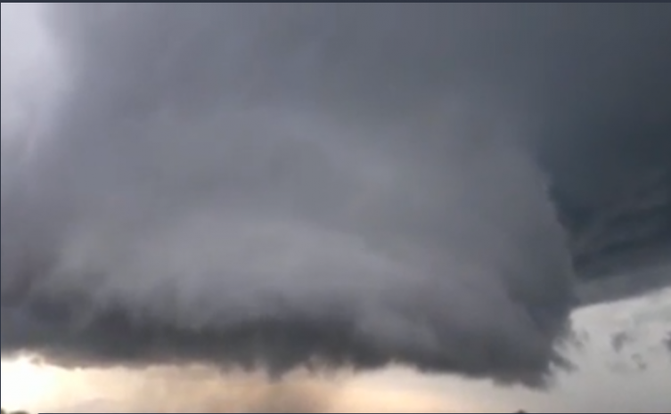 Fenómeno meteorológico en el norte de la provincia