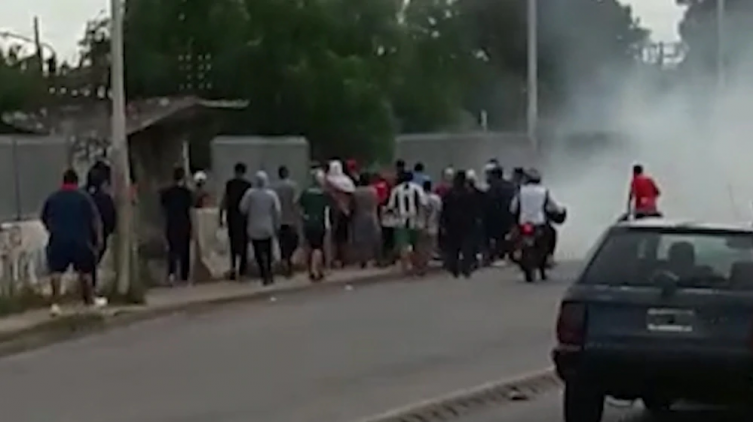 Los escalofriantes videos de la guerra barra que tiene en vilo a La Matanza