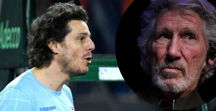 Gaudio jugó al tenis con Roger Waters y lo destrozó: “El viejo juega horrible, pero igual se fue contento”