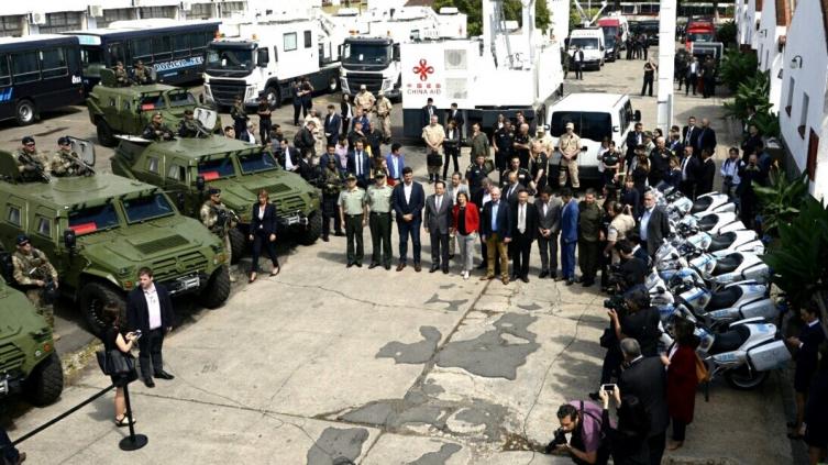 G20 blindado: motos de China, helicópteros de Francia e Italia, lanchas israelíes y aviones de EE. UU. 