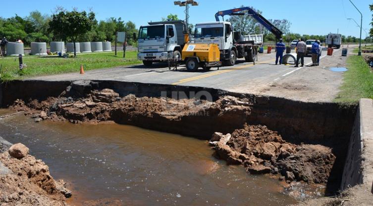 Evalúan que la ruta 11 podría estar cortada tres semanas