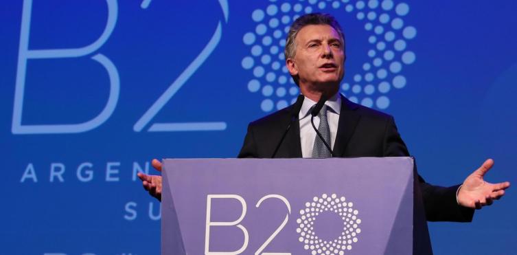 La Argentina juega su propio partido en la cumbre del G20