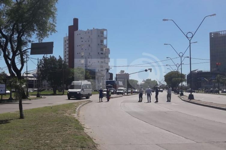 Corte de tránsito por protesta de pescadores