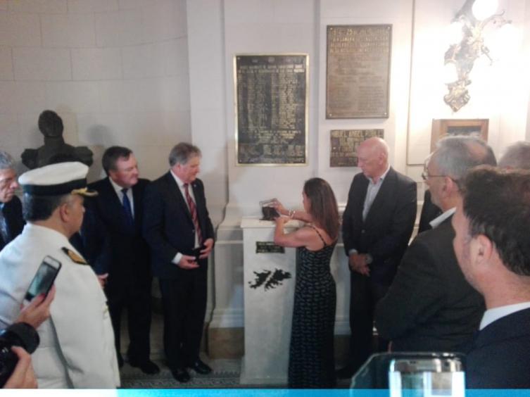 Homenaje a caídos en Malvinas la Legislatura Provincial 
