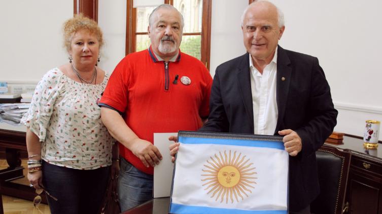 Lifschitz recibió a los padres de Germán Suárez