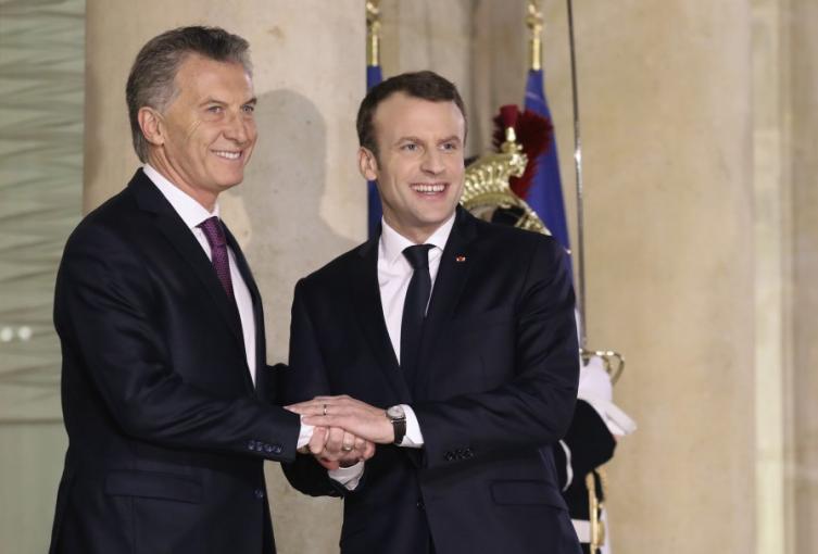 Macri recibirá a Emmanuel Macron para afianzar las relaciones diplomáticas