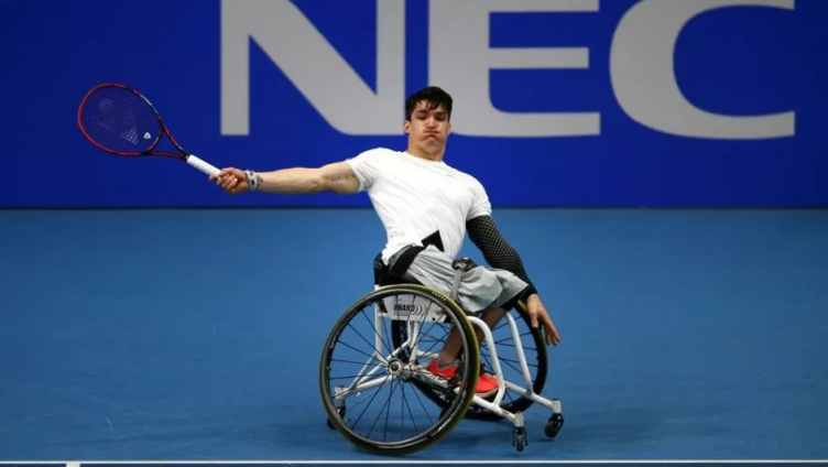 Tenis adaptado: sólido debut de Gustavo Fernández en el Masters