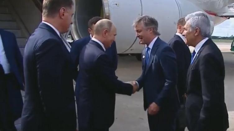 Llegó Putin a la Argentina para participar del G20